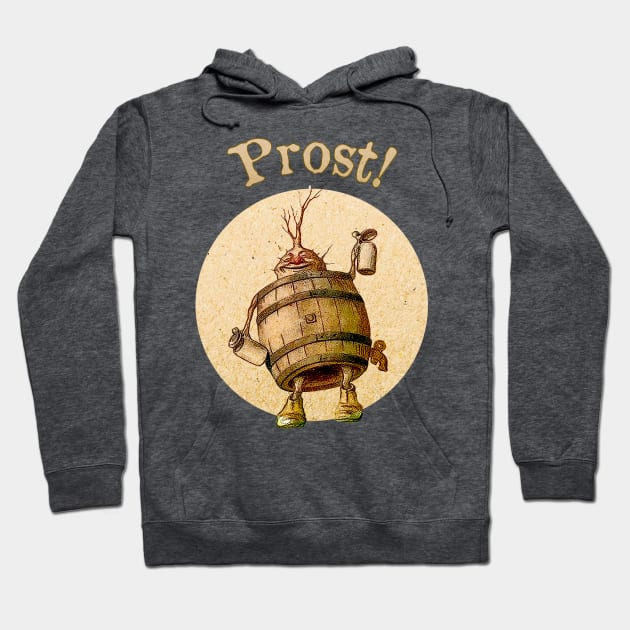 Prost! Beer Saying Hoodie by ArtShare